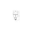 Lámparas Osram E27 10 Watt 330 Lumen