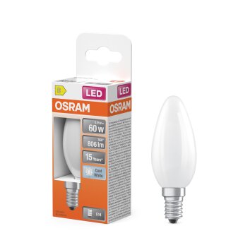 Lámparas Osram E14 LED 5.5 Watt blanco neutro 806 Lumen