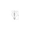 Lámparas Osram E27 LED 7.8 Watt blanco cálido regulable 360 Lumen