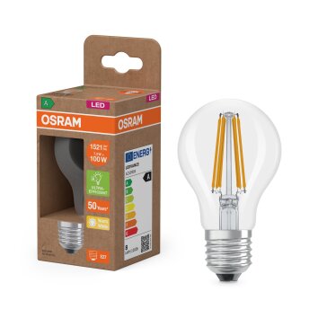 Lámparas Osram E27 7.2 Watt blanco cálido 1521 Lumen