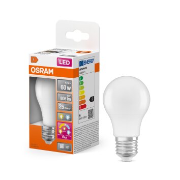 Lámparas Osram E27 LED 8.8 Watt blanco luz diurna 806 Lumen