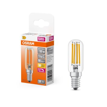 Lámparas Osram E14 LED 6.5 Watt blanco cálido regulable 730 Lumen