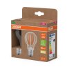 Lámparas Osram E27 2.2 Watt blanco cálido 470 Lumen