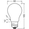 Lámparas Osram E27 7.2 Watt blanco cálido 1521 Lumen