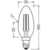 Lámparas Osram E14 3.8 Watt blanco cálido 806 Lumen