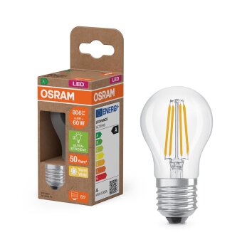 Lámparas Osram E27 3.8 Watt blanco cálido 806 Lumen