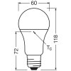 BELLALUX E27 LED 13 Watt blanco luz diurna 1521 Lumen