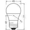 BELLALUX E27 4.9 Watt blanco luz diurna 470 Lumen