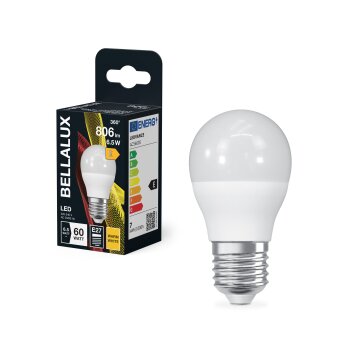 BELLALUX E27 6.5 Watt blanco cálido 806 Lumen
