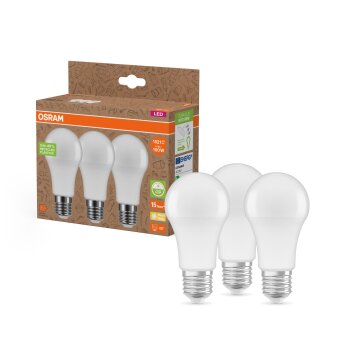 Lámparas Osram E27 14 Watt blanco cálido 1521 Lumen