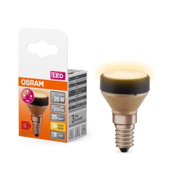 Lámparas Osram E14 LED 3.5 Watt blanco cálido 270 Lumen
