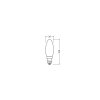 Lámparas Osram E14 5.9 Watt blanco luz diurna 806 Lumen
