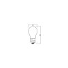 Lámparas Osram E27 LED 1.5 Watt blanco cálido 136 Lumen