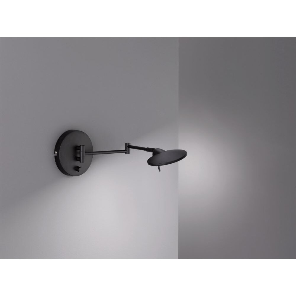 Trio KAZAN Aplique LED Negro, 1 luz main product photo