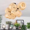 Basto Plafones, Luminarias esféricas Crudo, 10 luces