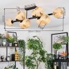 Basto Plafones, Luminarias esféricas Crudo, 10 luces