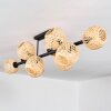 Basto Plafones, Luminarias esféricas Crudo, 10 luces