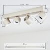 Narel Plafones LED Color arena, 4 luces