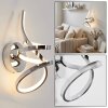 Lunor Apliques, Spot de pared LED Cromo, 1 luz