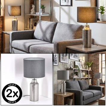 Ralor Lámparas de mesa Plata, 1 luz