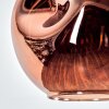 Ripoll Lámparas suspendidas, Luminarias esféricas, Lámparas colgantes Color cobre, 1 luz