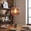 Koyoto Lámparas suspendidas, Luminarias esféricas, Lámparas colgantes Color cobre, 1 luz