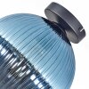 Koyoto Plafones, Luminarias esféricas 25 cm Azul, 1 luz