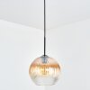 Koyoto Lámparas suspendidas, Luminarias esféricas, Lámparas colgantes Colores ámbar, Transparente, 1 luz