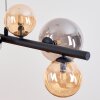 Chehalis Lámparas suspendidas, Luminarias esféricas, Lámparas colgantes Colores ámbar, Ahumado, 8 luces