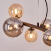 Chehalis Lámparas suspendidas, Luminarias esféricas, Lámparas colgantes Colores ámbar, Ahumado, 8 luces