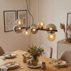 Chehalis Lámparas suspendidas, Luminarias esféricas, Lámparas colgantes Colores ámbar, Ahumado, 8 luces