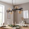 Chehalis Lámparas suspendidas, Luminarias esféricas, Lámparas colgantes Colores ámbar, Ahumado, 8 luces