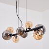 Chehalis Lámparas suspendidas, Luminarias esféricas, Lámparas colgantes Colores ámbar, Ahumado, 8 luces