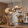 Chehalis Lámparas suspendidas, Luminarias esféricas, Lámparas colgantes Colores ámbar, Ahumado, 8 luces
