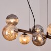 Chehalis Lámparas suspendidas, Luminarias esféricas, Lámparas colgantes Colores ámbar, Ahumado, 8 luces