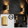 Fonir Lámpara Up & Down, Apliques dorado, 1 luz