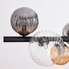 Chehalis Lámparas suspendidas, Luminarias esféricas, Lámparas colgantes Colores ámbar, Transparente, Ahumado, 8 luces