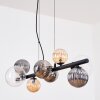 Chehalis Lámparas suspendidas, Luminarias esféricas, Lámparas colgantes Colores ámbar, Transparente, Ahumado, 8 luces