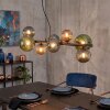 Chehalis Lámparas suspendidas, Luminarias esféricas, Lámparas colgantes Azul, Verde, Color cobre, 8 luces