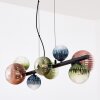 Chehalis Lámparas suspendidas, Luminarias esféricas, Lámparas colgantes Azul, Verde, Transparente, Color cobre, 8 luces