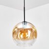 Ripoll Lámparas suspendidas, Luminarias esféricas, Lámparas colgantes Colores ámbar, Transparente, 1 luz