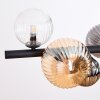 Chehalis Lámparas suspendidas, Luminarias esféricas, Lámparas colgantes Colores ámbar, Transparente, Ahumado, 8 luces