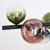 Chehalis Lámparas suspendidas, Luminarias esféricas, Lámparas colgantes Azul, Verde, Transparente, Color cobre, 8 luces