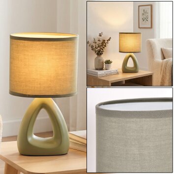 Garin Lámparas de mesa Verde, 1 luz