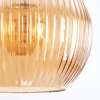 Koyoto Lámparas suspendidas, Luminarias esféricas, Lámparas colgantes Colores ámbar, 4 luces