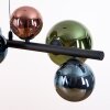 Chehalis Lámparas suspendidas, Luminarias esféricas, Lámparas colgantes Azul, Verde, Color cobre, 8 luces