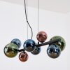 Chehalis Lámparas suspendidas, Luminarias esféricas, Lámparas colgantes Azul, Verde, Color cobre, 8 luces