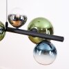 Chehalis Lámparas suspendidas, Luminarias esféricas, Lámparas colgantes Azul, Cromo, Verde, Transparente, Ahumado, 8 luces