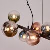Chehalis Lámparas suspendidas, Luminarias esféricas, Lámparas colgantes Azul, Cromo, Verde, Transparente, Color cobre, Ahumado, 8 luces