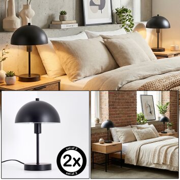 Veltri Lámparas de mesa Negro, 1 luz